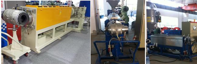 SJ50+70 Physical Foaming Cable Extrusion Line Machine For Coaxial Cable.