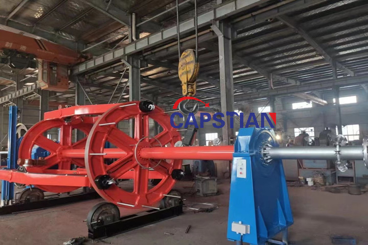 Planetary Type 1000/3 Bobbin Cable Laying-up Machine from capstian technology