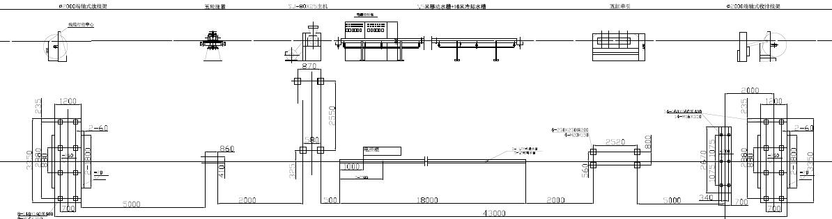 80mm Power Cable Sheath Extruder Line Machines.