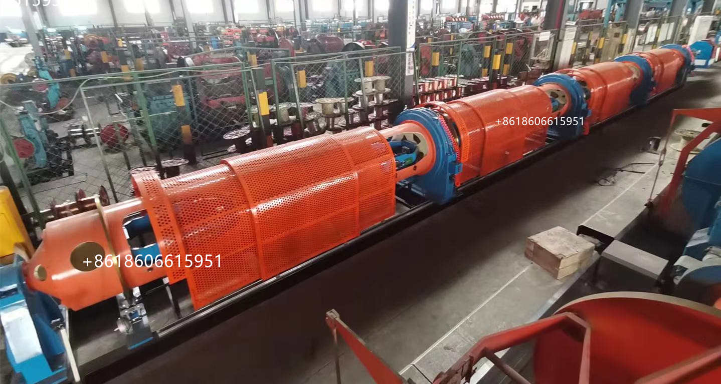 1. Use This machine is mainly used for stranding of 13-core steel core aluminum stranded wire, aluminum stranded wire, and copper stranded wire. The appearance of the unit is planned and designed by professionals, breaking the conventional production process, with atmospheric appearance, stable high-speed operation and low noise