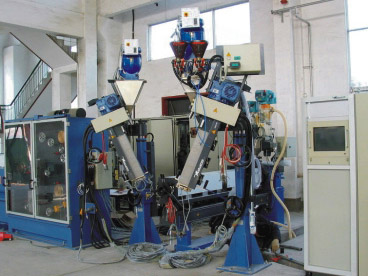 40+30+30 Triple layer co-extrusion production line from capstian technology