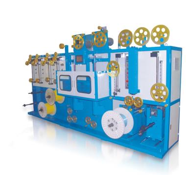 Double layer or single layer taping machine