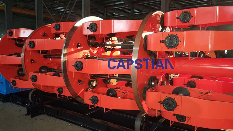 500/1+30 Planetary Type Steel Armored Cable Machine from capstian