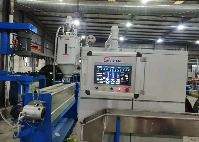 Photovoltaic extruder line