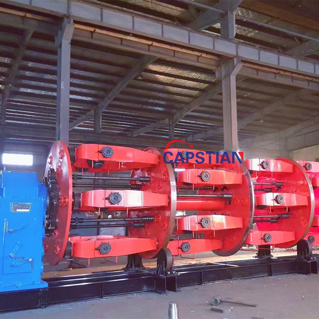 500/1+30 Planetary Type Steel Armored Cable Machine