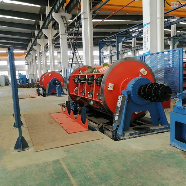 Capstian Rigid Stranding Machine 630 1+6+12+18 With Side Bottom Loading System
