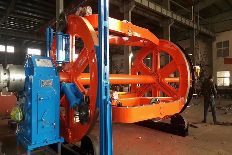 Planetary Type 1000/3 Bobbin Cable Laying-up Machine