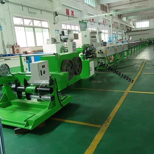 SJ65/12 High Temperature Silicon Rubber Cable Extrusion Production Line